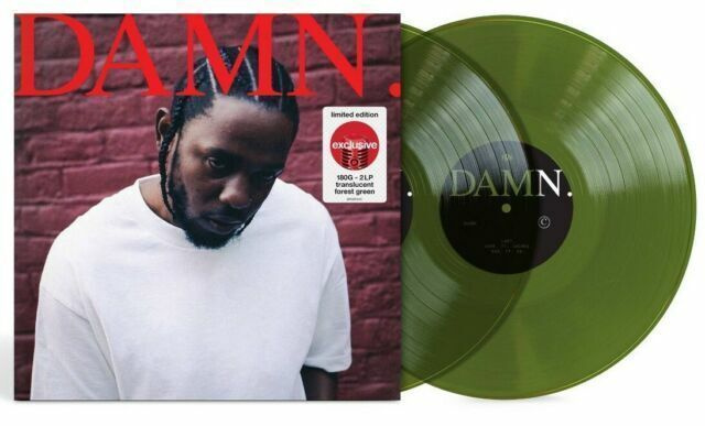 Kendrick Lamar - Damn. (Green Forest Limited) Темно-Зеленая Виниловая Пластинка. Товар уцененный  #1