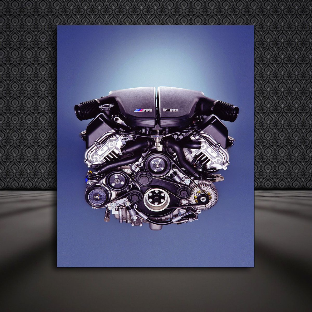 WerkSiegel Картина "Двигатель BMW M", 60  х 40 см #1