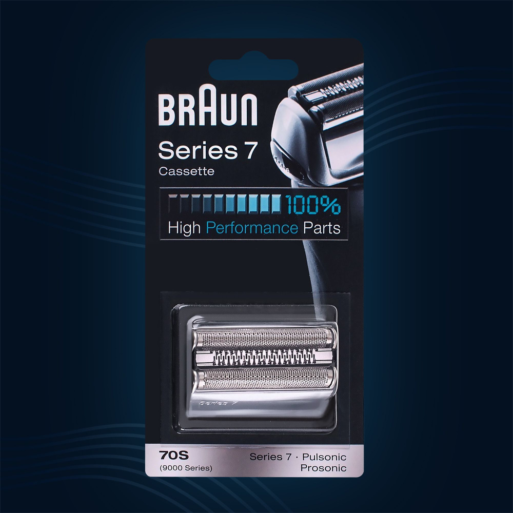 Сетка и режущий блок Braun series S7 70S, серый #1