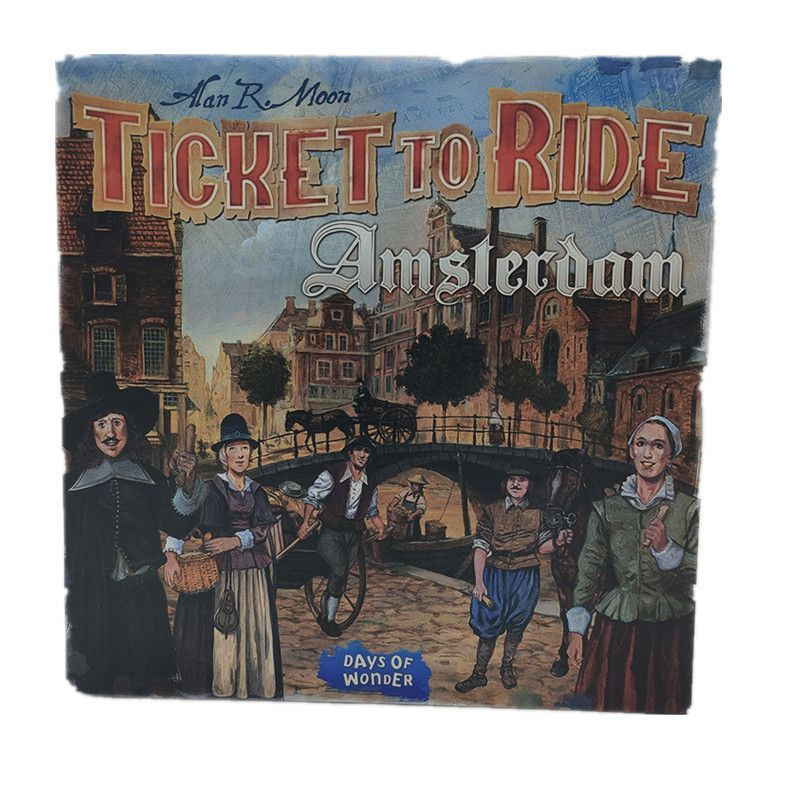 Ticket to Ride Amsterdam на английском языке #1