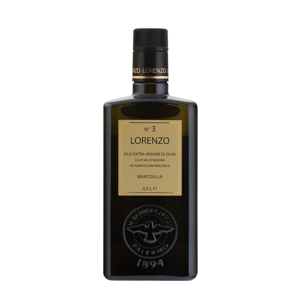 Масло оливковое Barbera LORENZO №3 Extra Virgine di Oliva регион Сицилия 500мл Италия Кето  #1