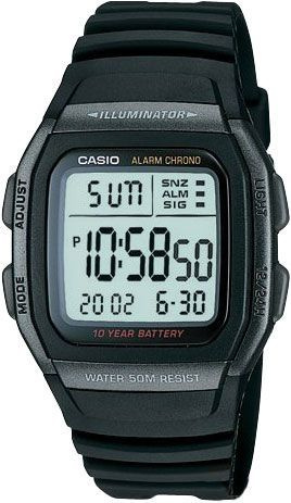 Мужские наручные часы Casio Collection W-96H-1B #1