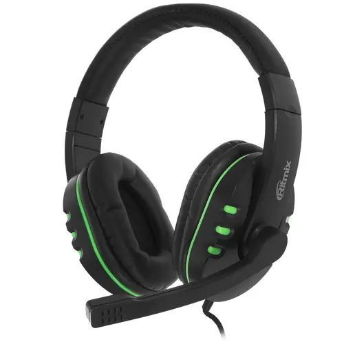 Гарнитура RITMIX RH-555M Gaming Green #1