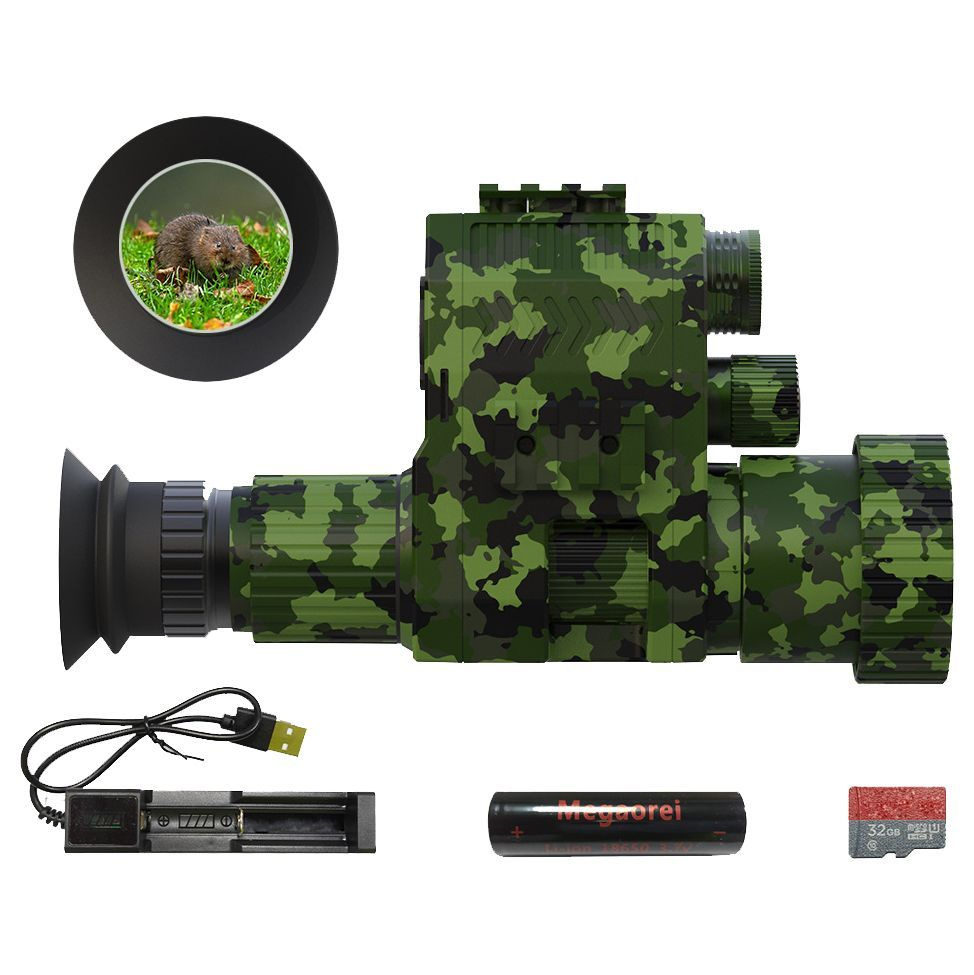 Прибор ночного видения,высокое разрешение 1080p,Тактическое ...