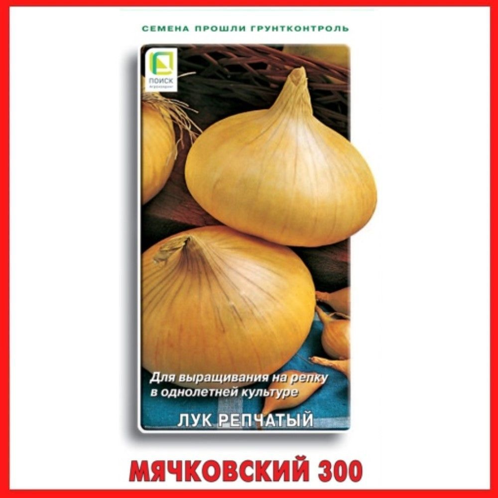 Семена Лука репчатого "Мячковский 300", 1 гр, для дома, дачи и огорода, на рассаду, в открытый грунт, #1