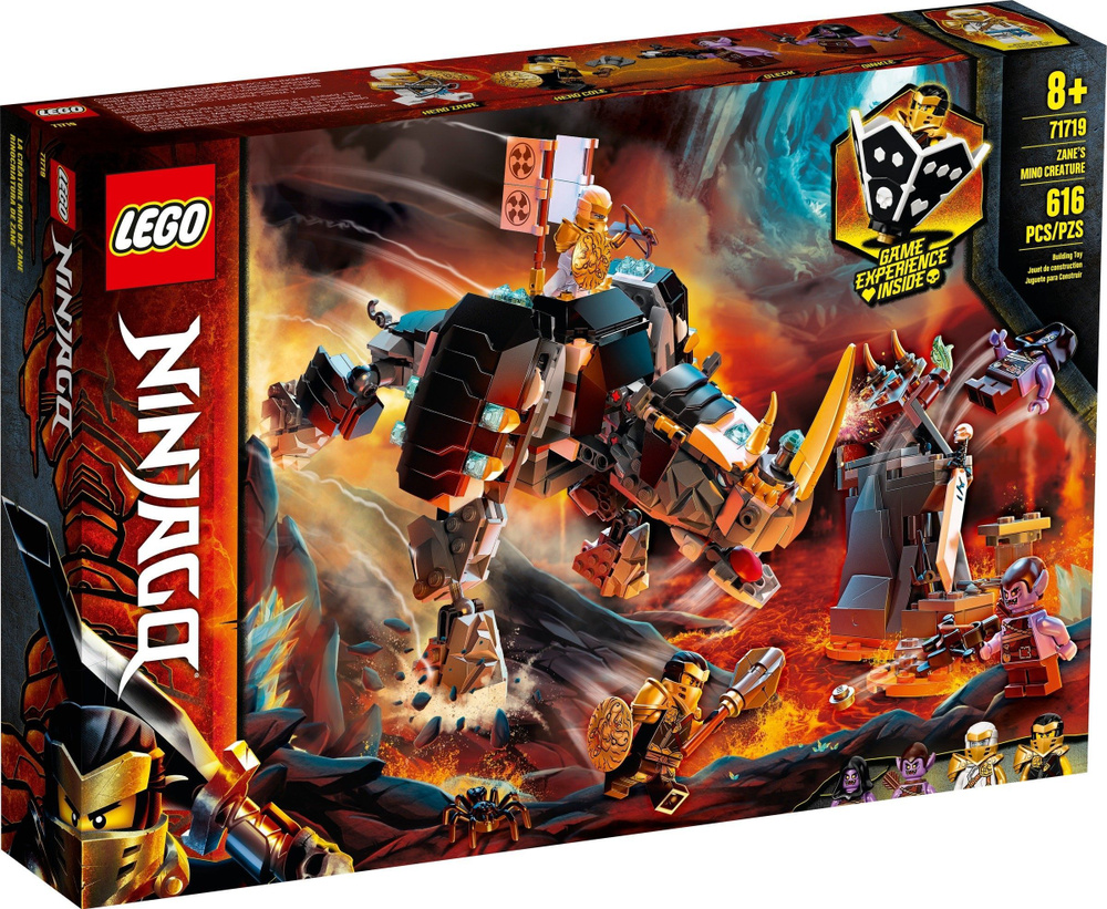 Конструктор LEGO Ninjago 71719 Бронированный носорог Зейна #1