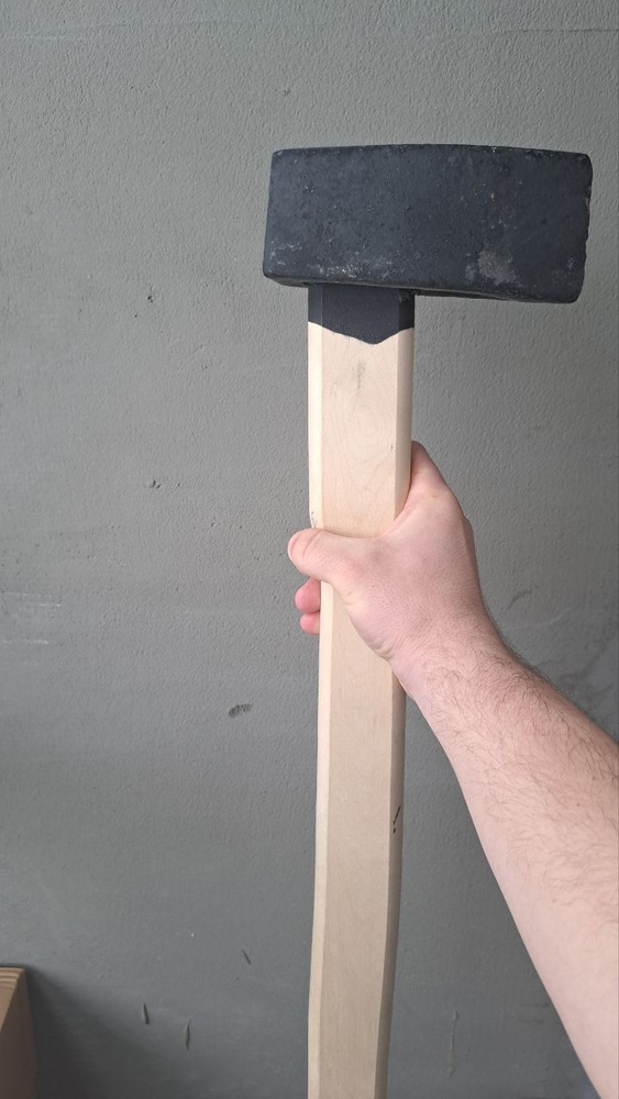 Колун-топор 3 кг с деревянной рукоятью Мастер Молот #1