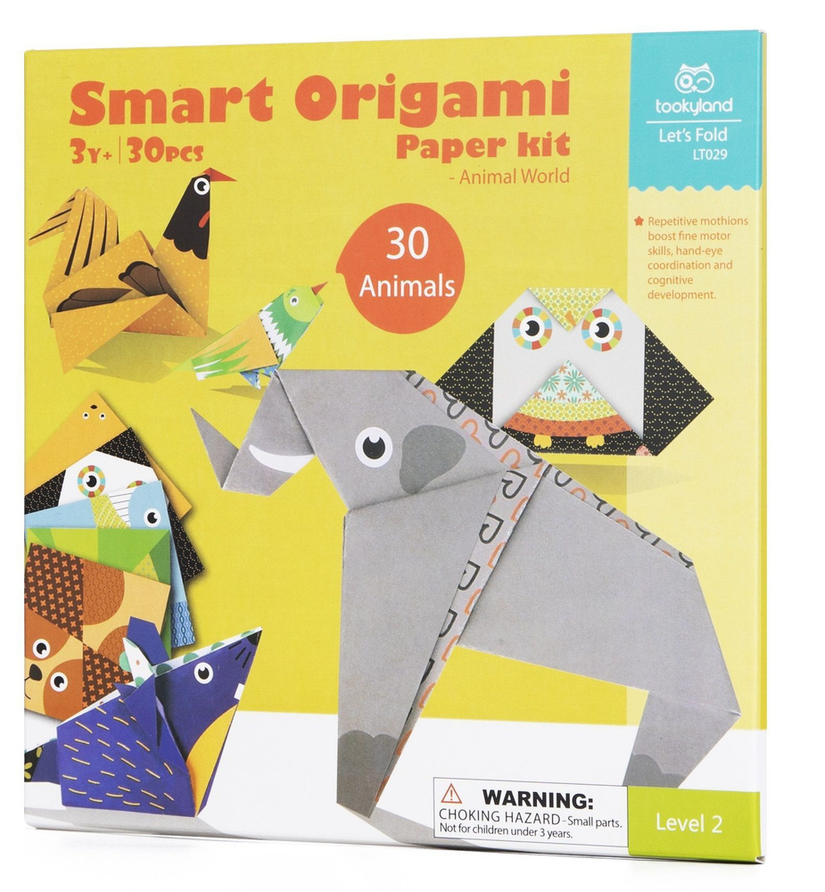 Набор для творчества / Удивительные оригами "Животные" #1