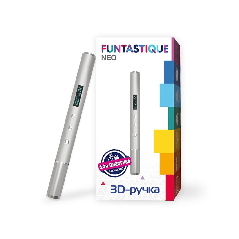 3D-ручка "FUNTASTIQUE" "NEO" Серебро FPN02S #1