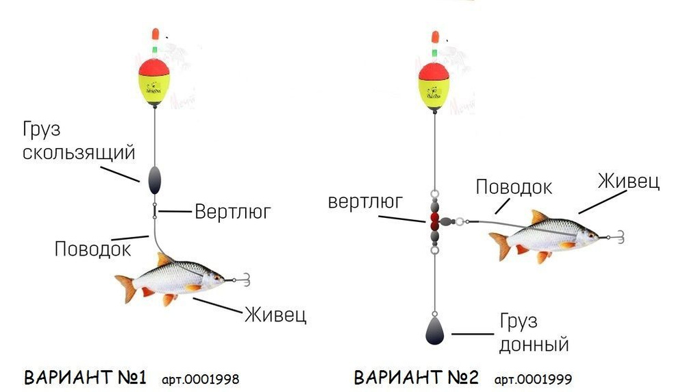 оснастка для ловли хищника на живца | Дзен