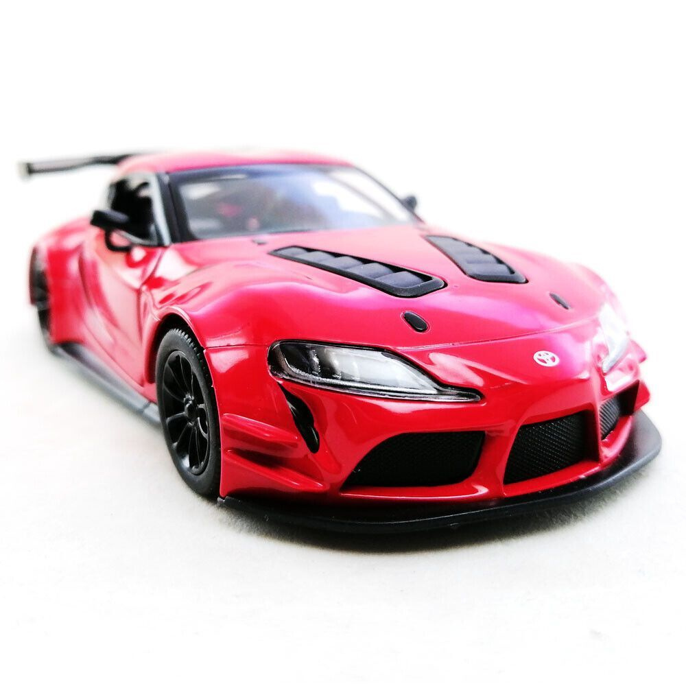 Машинка металлическая Тойота Супра ГР Toyota GR Supra Racing Kinsmart 1:38  5421DKT инерционная, цвет Красный - купить с доставкой по выгодным ценам в  интернет-магазине OZON (963138386)