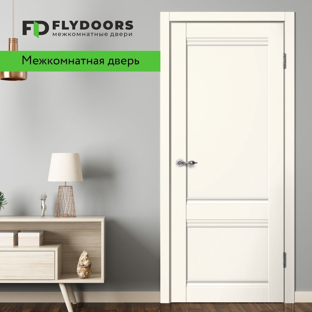 Дверь межкомнатная FLYDOORS комплект Classic С01 ПГ, цвет Ваниль, 800*2000,  #1