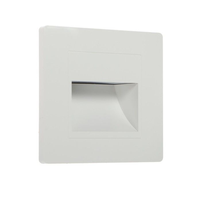 Встраиваемый светильник, для лестницы, 1,5 Вт, 60 Лм, 3000К, IP20, 220 ...