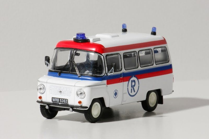 Модель коллекционная автомобиля NYSA 522 Ambulans / масштаб 1:43 #1