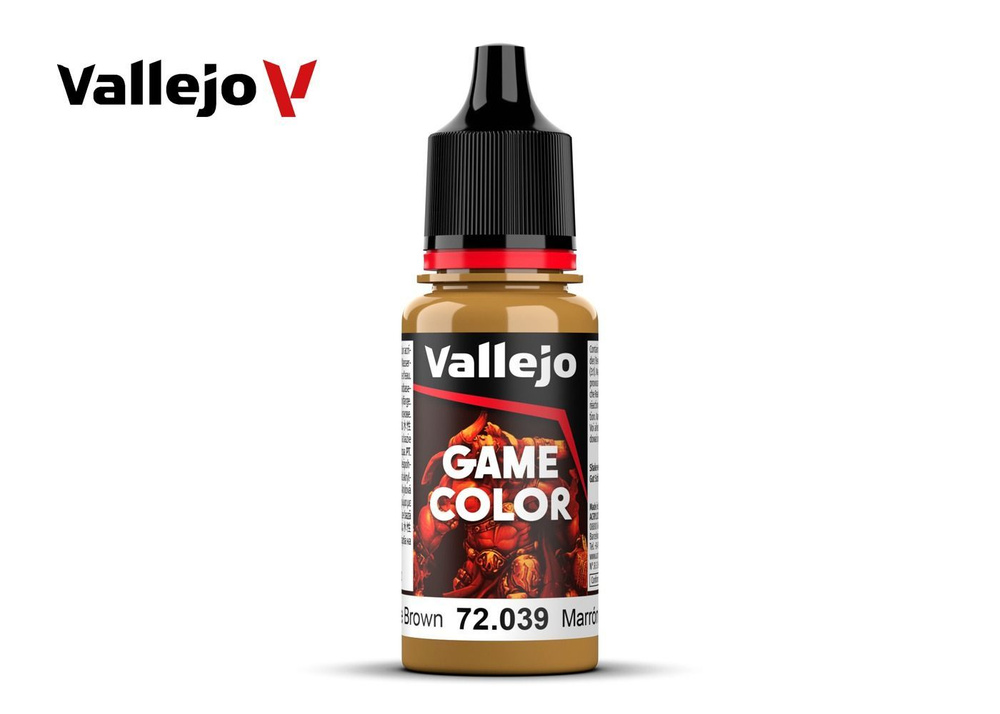 Краска Vallejo серии Game Color - Plague Brown 72039 (18 мл) #1