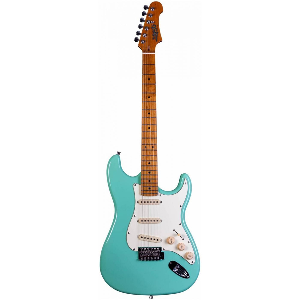 JET JS-300 SFG - электрогитара, Stratocaster, корпус липа, 22 лада,SSS, tremolo, цвет Sea Foam Green #1