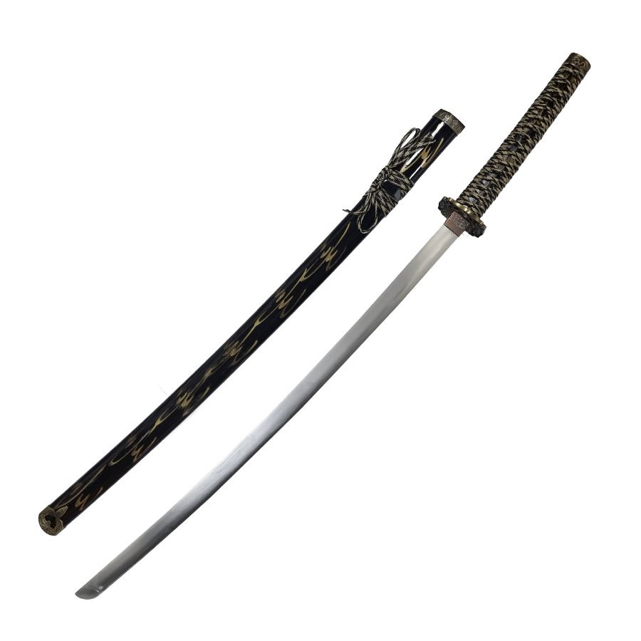 Меч самурайский, черные ножны, длина 100 см #1