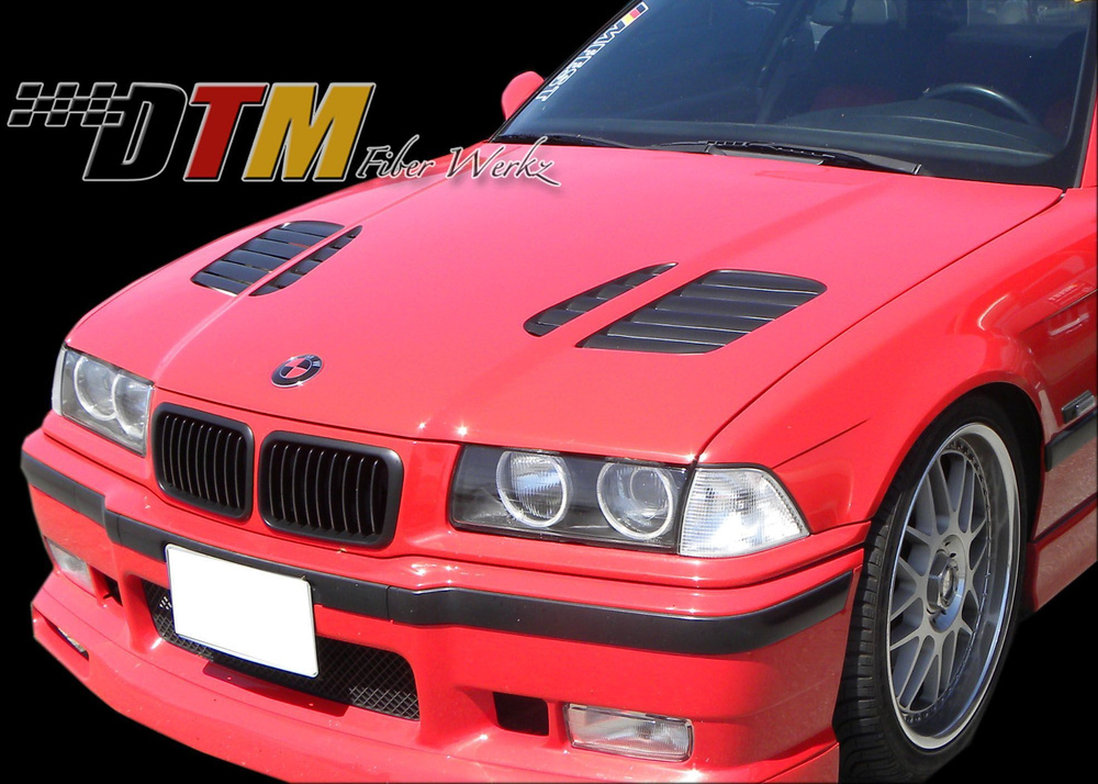 Накладки на капот BMW e36 M GTR #1