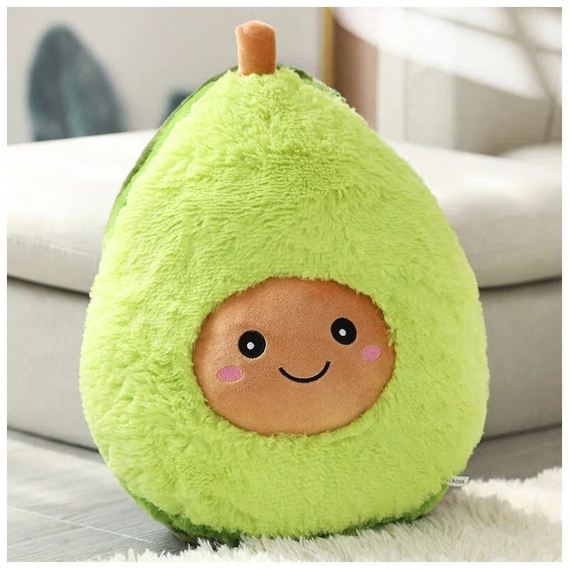 Мягкая игрушка подушка авокадо #1