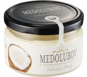 Мёд-суфле с кокосом "Медолюбов" 250мл #1