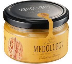 Мёд-суфле с Грецким орехом "Медолюбов" 250 мл #1