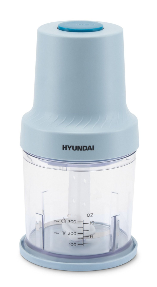 Hyundai Измельчитель бытовых отходов Измельчитель электрический HYC-P3138 0.8л. 300Вт голубой/белый  #1