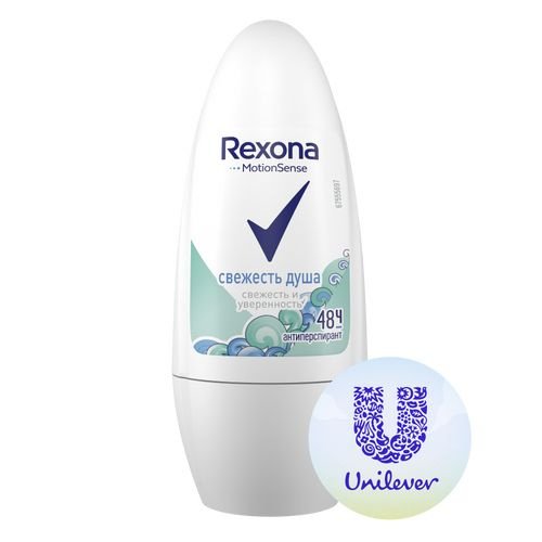 Антиперспирант роликовый REXONA Свежесть душа, 50мл #1