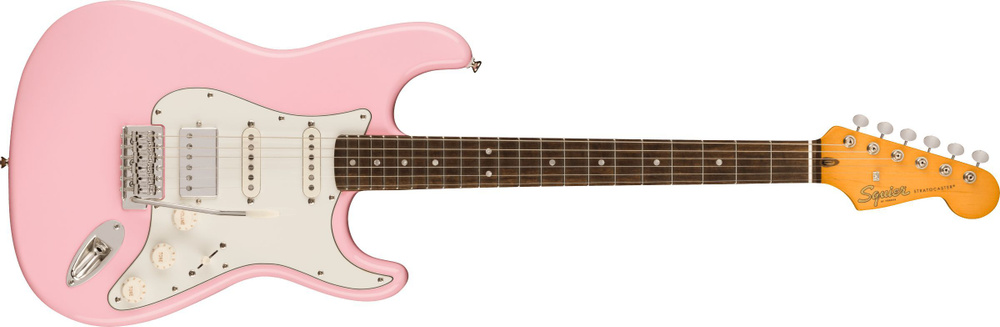 Fender Электрогитара FSR Classic Vibe '60s Stratocaster HSS, Laurel Fingerboard, Shell Pink 6-струнная, #1