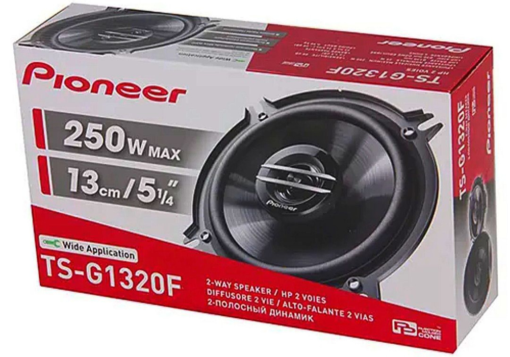 Колонки автомобильные PIONEER TS-G1320F #1