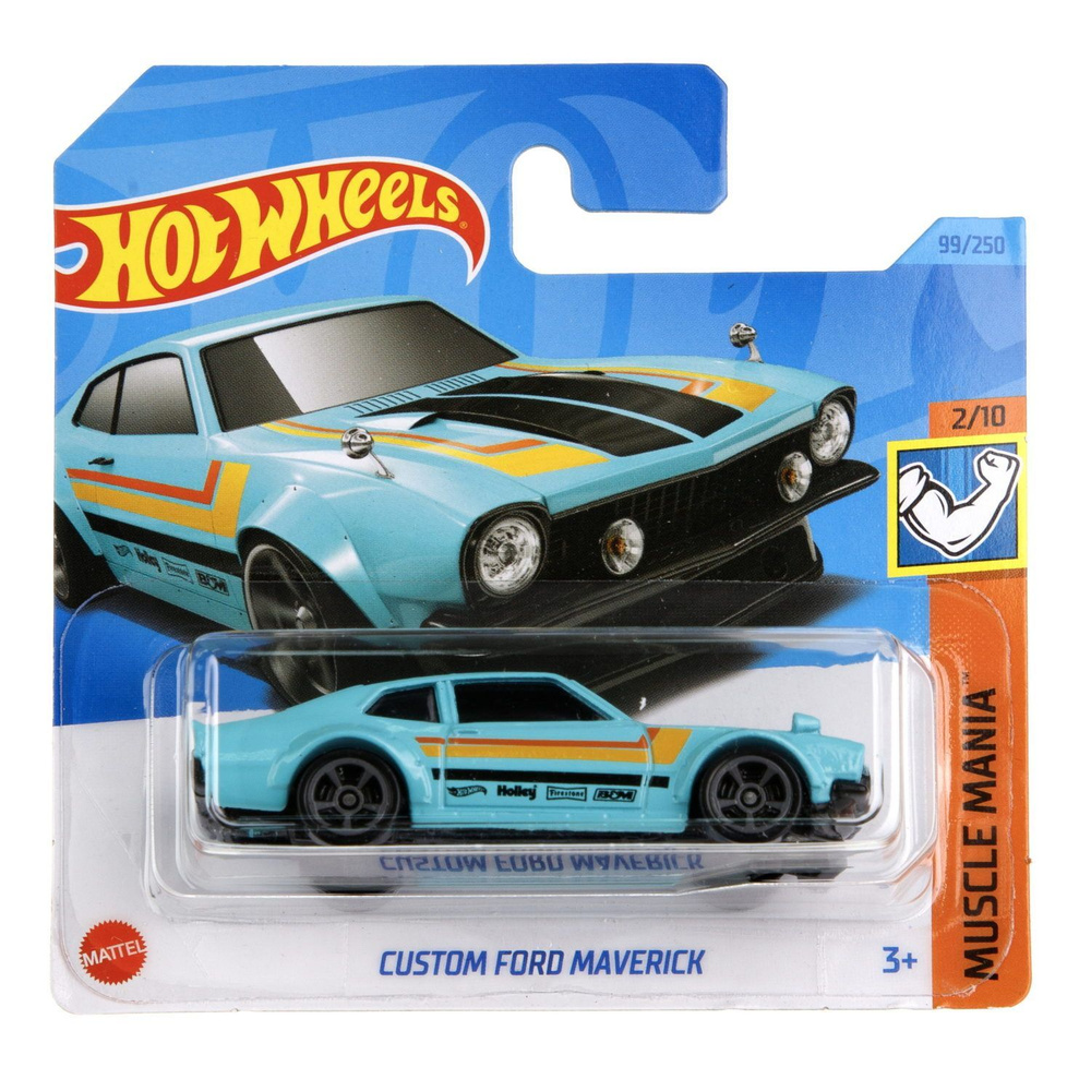 Машинка Hot wheels базовая коллекция в дисплее CUSTOM FORD MAVERICK -  купить с доставкой по выгодным ценам в интернет-магазине OZON (1025172255)