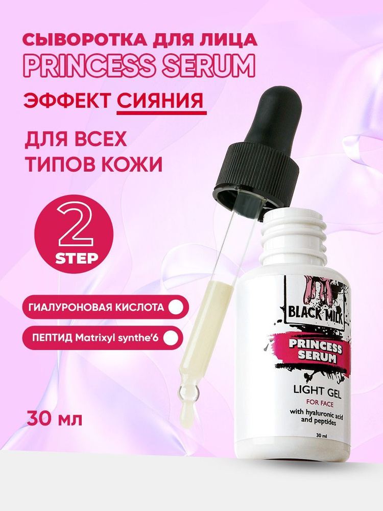 Сыворотка флюид для лица Princess Serum BLACK MILK 30 мл #1