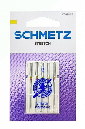 Иглы стрейтч SCHMETZ №75, 5 шт./в уп. арт. 22:80.FB2.VMS #1