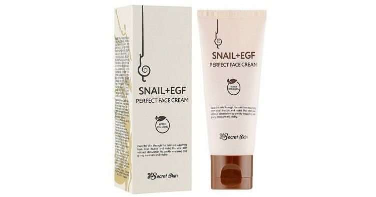 SECRET SKIN Крем для лица с экстрактом улитки и фактором роста EGF Snail + EGF Perfect Face Cream, 50 #1