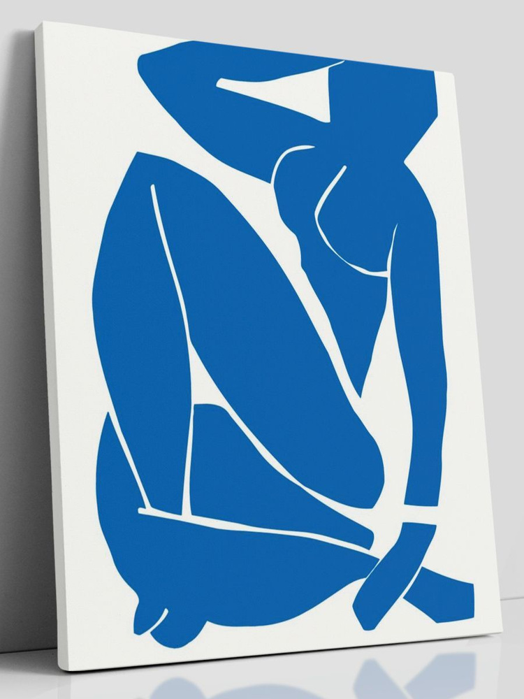 Картина по номерам на холсте с подрамником, "Абстракция, Матисс девушка", 40х50 см  #1