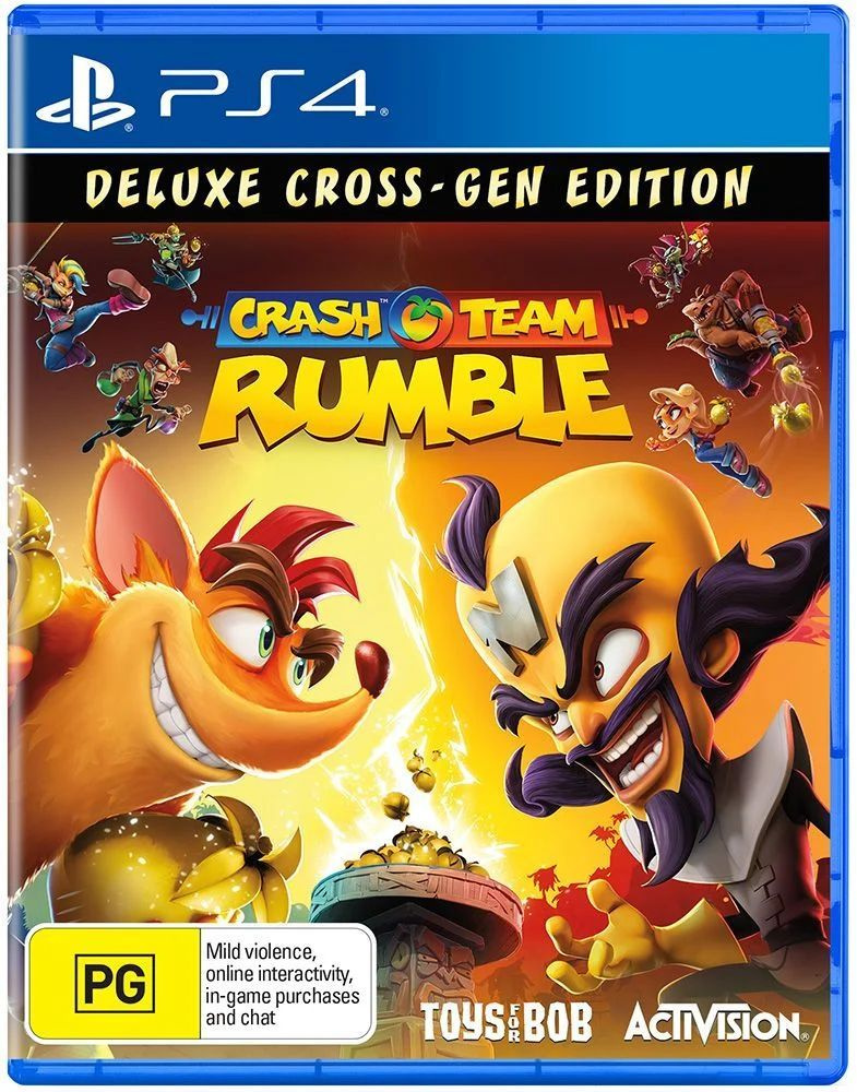 Игра Crash Team Rumble - Deluxe Cross-Gen Edition (PlayStation 4, Английская версия)  #1