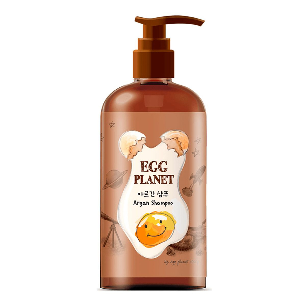 Шампунь для волос с яичным желтком и арганой Daeng Gi Meo Ri Egg Planet Argan Shampoo  #1