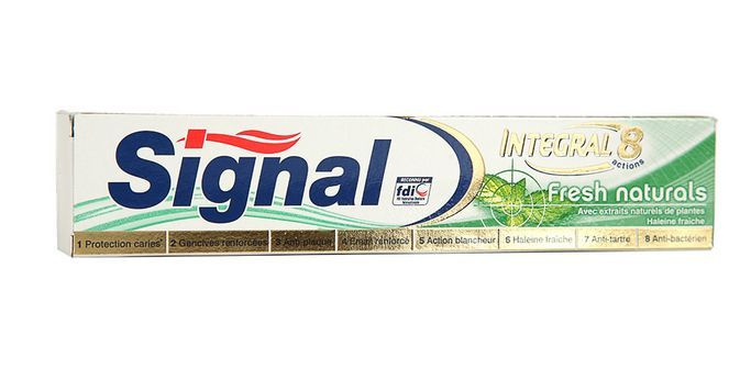 Зубная паста "Signal" INTRGRAL 8 Природная свежесть, 75мл, Франция  #1