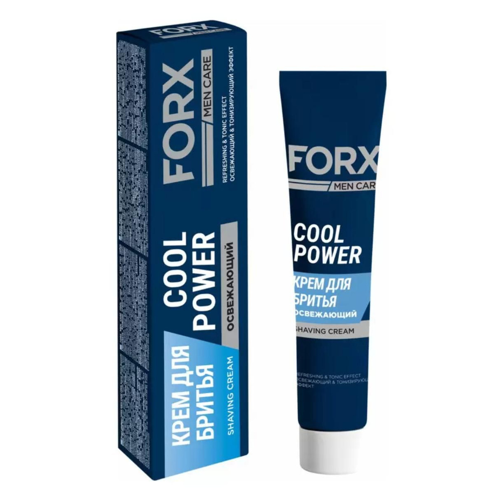 Крем для бритья FORX MEN CARE Cool, для всех типов кожи, освежающий, 50 мл  #1