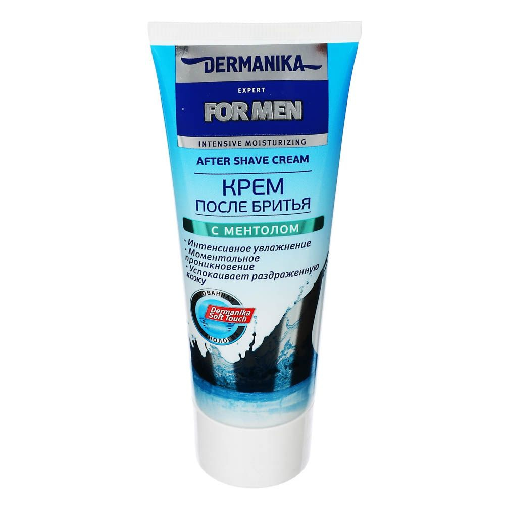 Крем после бритья DERMANIKA Dermanika For Men Aqua Lux, с ментолом, 75 мл #1