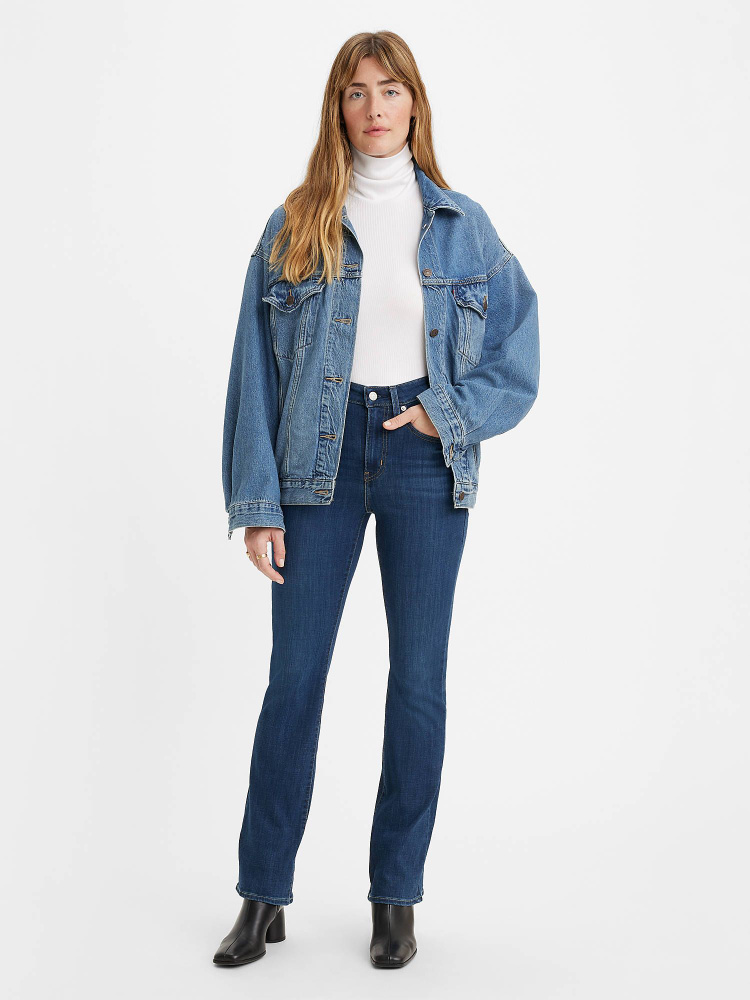 Джинсы Levi's 725 HIGH RISE BOOTCUT      #1