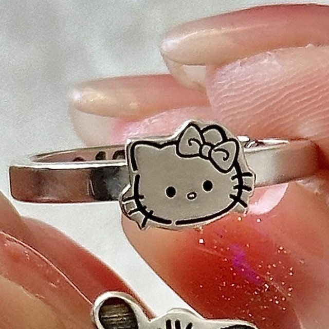 Кольцо Хеллоу Китти безразмерное размер регулируется / Колечко Hello Kitty  #1