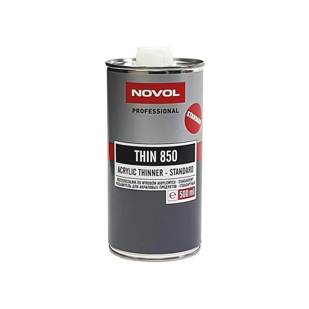 Разбавитель для акриловых продуктов стандартный Novol Thin 850 Acrylic Thinner Standart 0,5 л.  #1