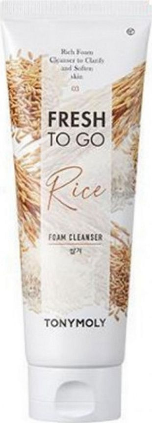 TONYMOLY / ТониМоли FRESH TO GO RICE FOAM CLEANSER Пенка для умывания очищающая с рисовой водой 170мл #1