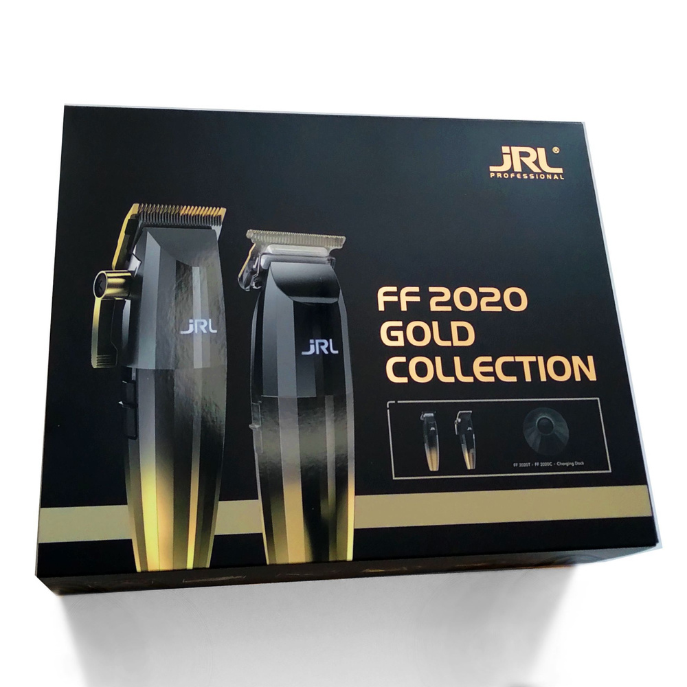 JRL НАБОР Машинка + Триммер для стрижки волос JRL - FreshFade 2020 FF2020 Limited Gold Collection  #1