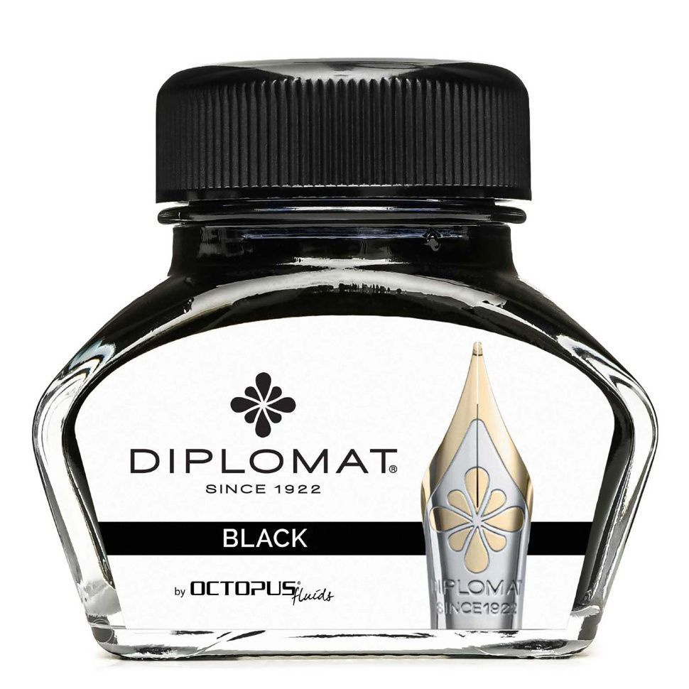 Флакон с чернилами Diplomat Octopus Black 30 мл (D41001002) #1