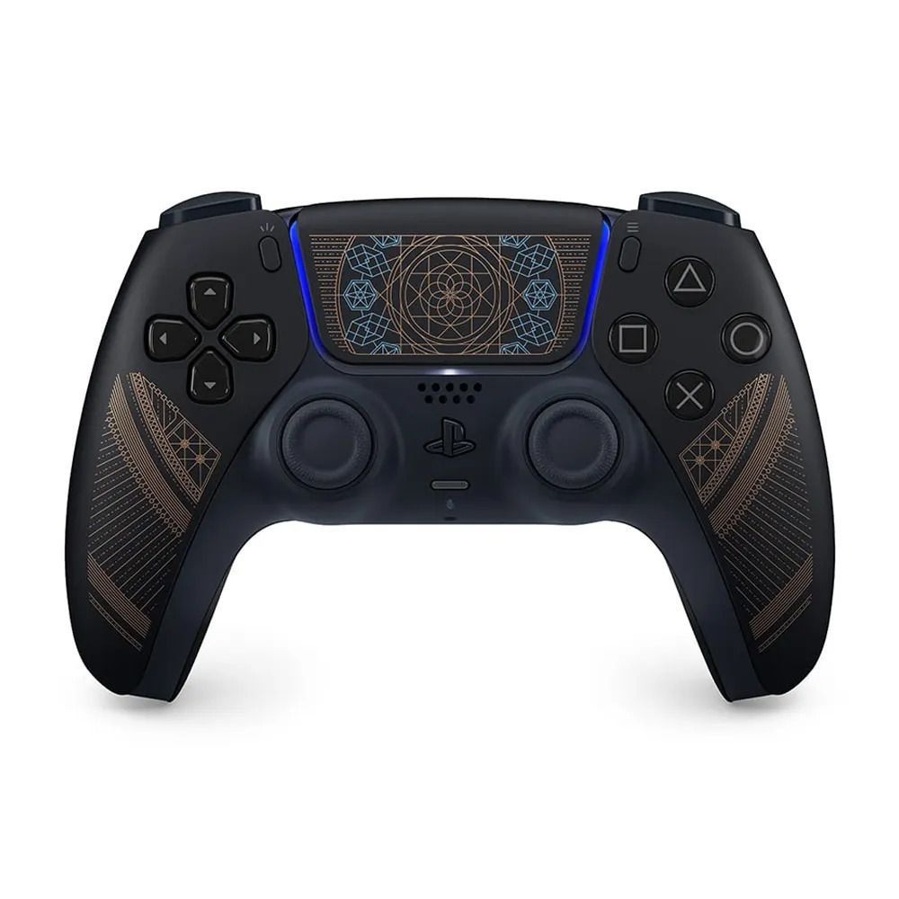 Геймпад DualSense Wireless Controller, Bluetooth, Проводной, черный, золотой  #1