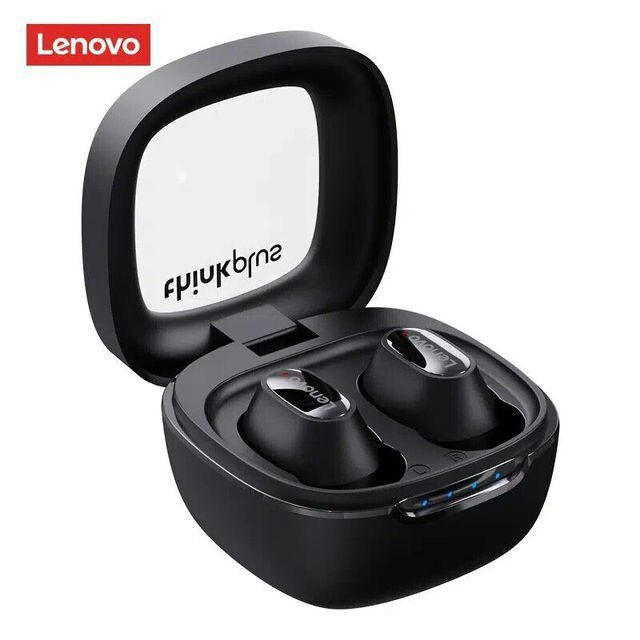 Беспроводные наушники Lenovo XT62 True Wireless Earbuds черные #1