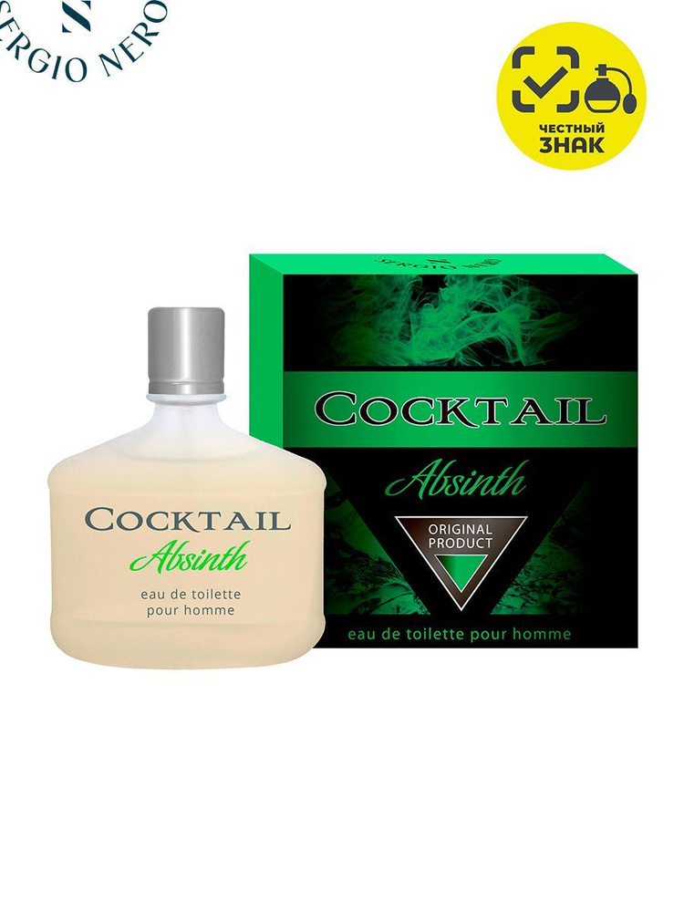 Туалетная вода Unitop Cocktail Absinth, 80 мл #1