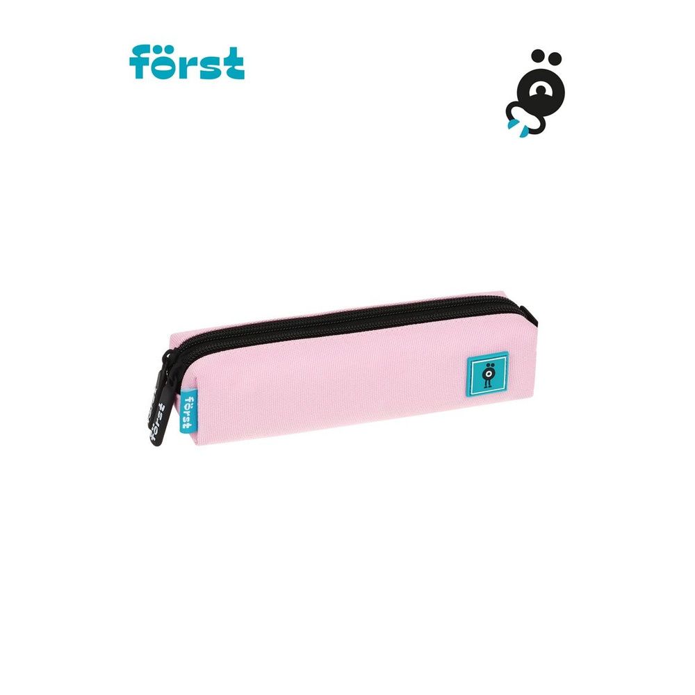Пенал Forst "Bubble Gum", мягкий, 2 отделения, 200х40х45 мм, полиэстер (FT-PM-010302)  #1