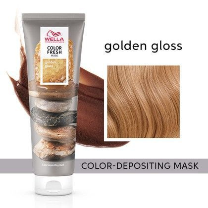 Wella Professionals Оттеночная кремовая маска Color Fresh golden gloss (золотой блеск)150 мл  #1